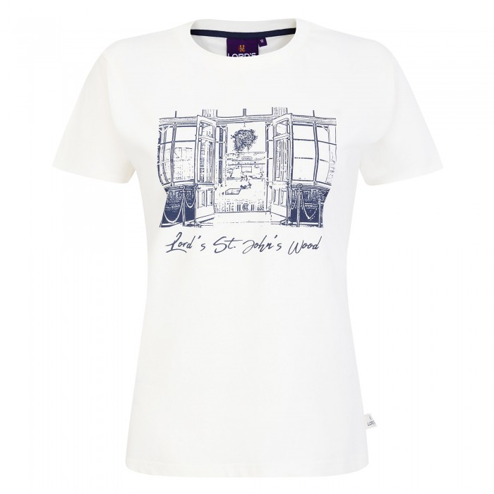 Lord's Sketch 'The Long Room' T-shirt - Women's