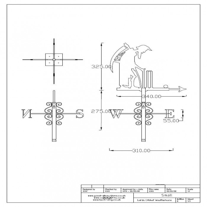 Father Time Weathervane