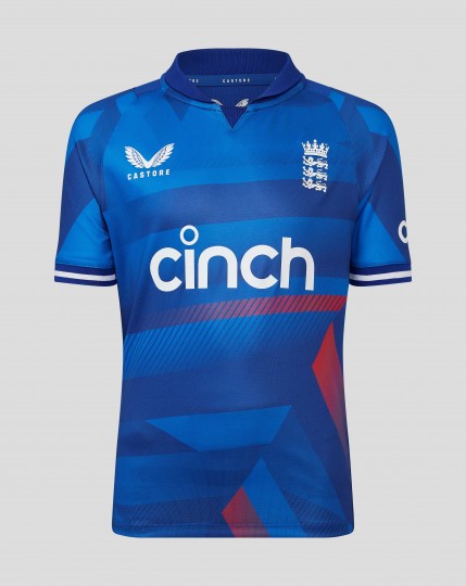 England ODI Replica Short Sleeve Shirt - Juniors'