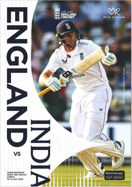 Programme England M v India M TM 2025