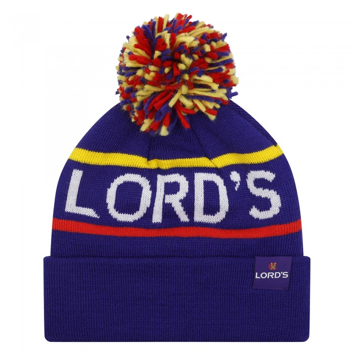 Lord's Text Bobble Beanie Lord's Text Bobble Beanie