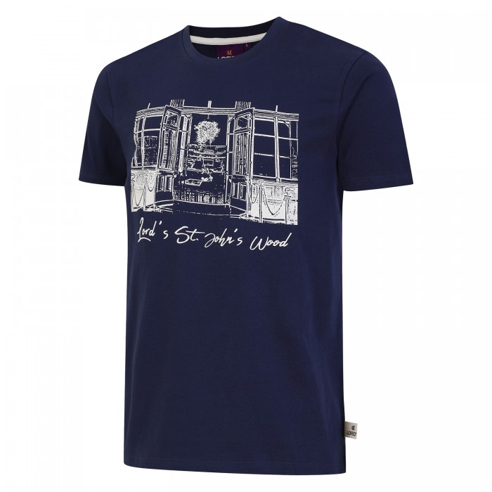 Lord's Sketch 'The Long Room' T-shirt - Men's Lord's Sketch 'The Long Room' T-shirt - Men's