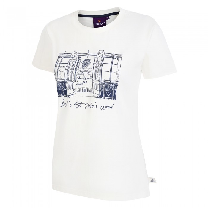 Lord's Sketch 'The Long Room' T-shirt - Women's Lord's Sketch 'The Long Room' T-shirt - Women's