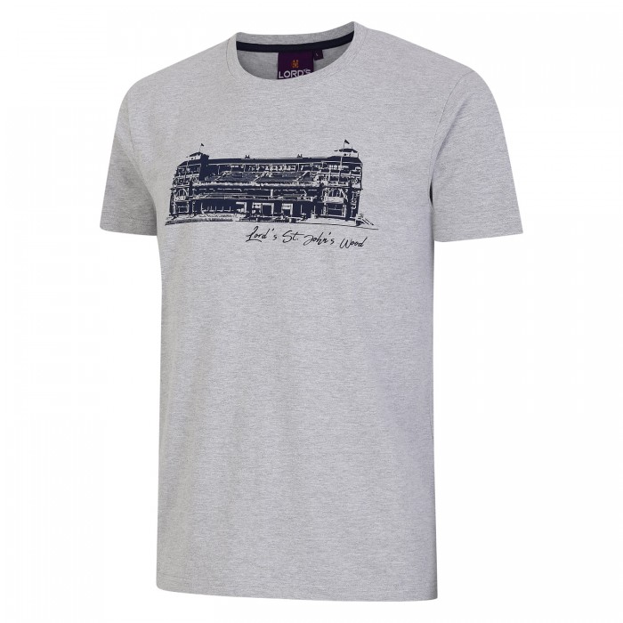 Lord's Sketch Pavilion T-shirt - Men's  Lord's Sketch Pavilion T-shirt - Men's