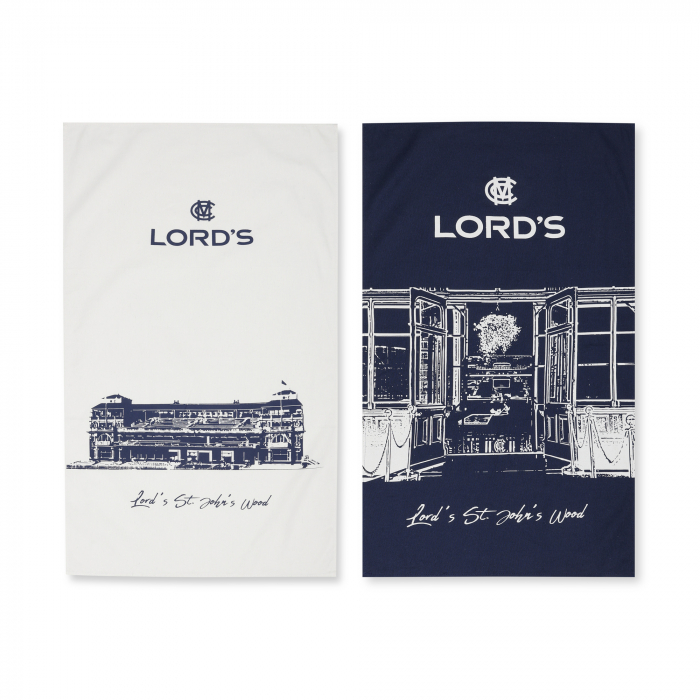 Lord's Sketch 2 Pack Tea Towels