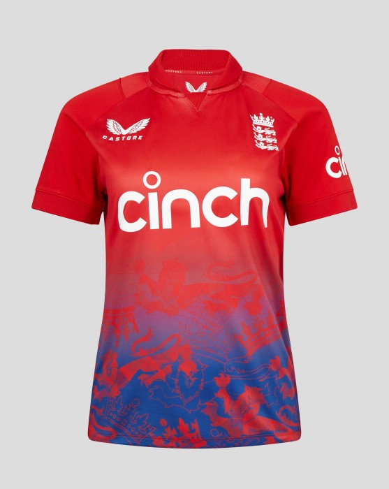 England T20 Replica Short Sleeve Shirt - Juniors