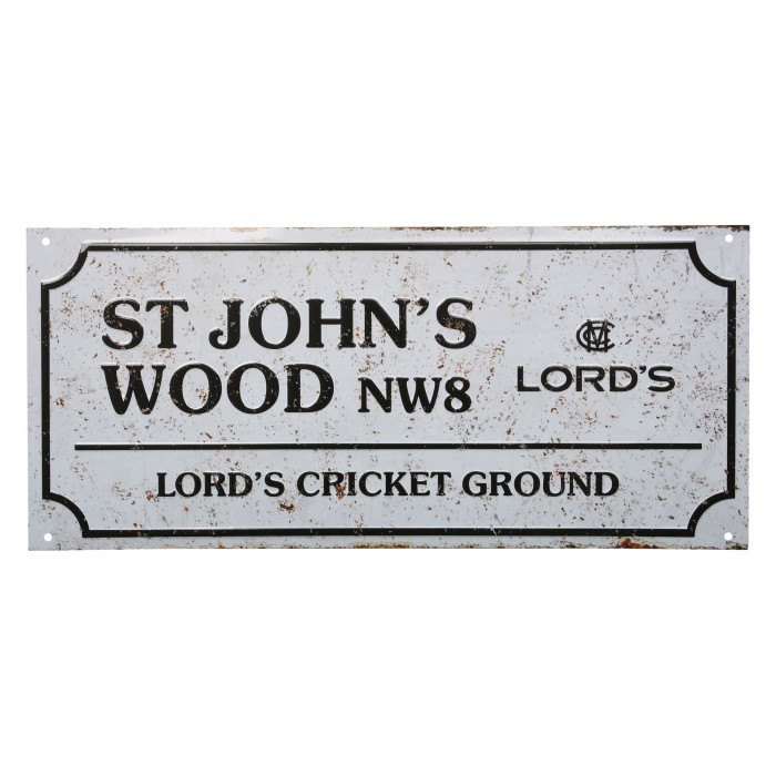 Nostalgic Lord's Street Sign Nostalgic Lord's Street Sign